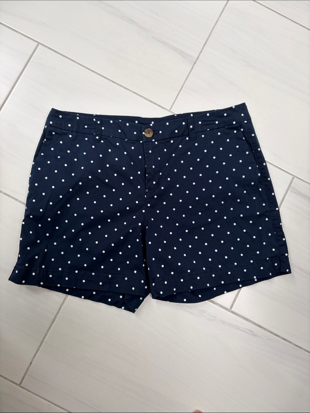Style & Co. Navy Polka Dot Women's Shorts